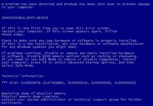 Blue Screen
